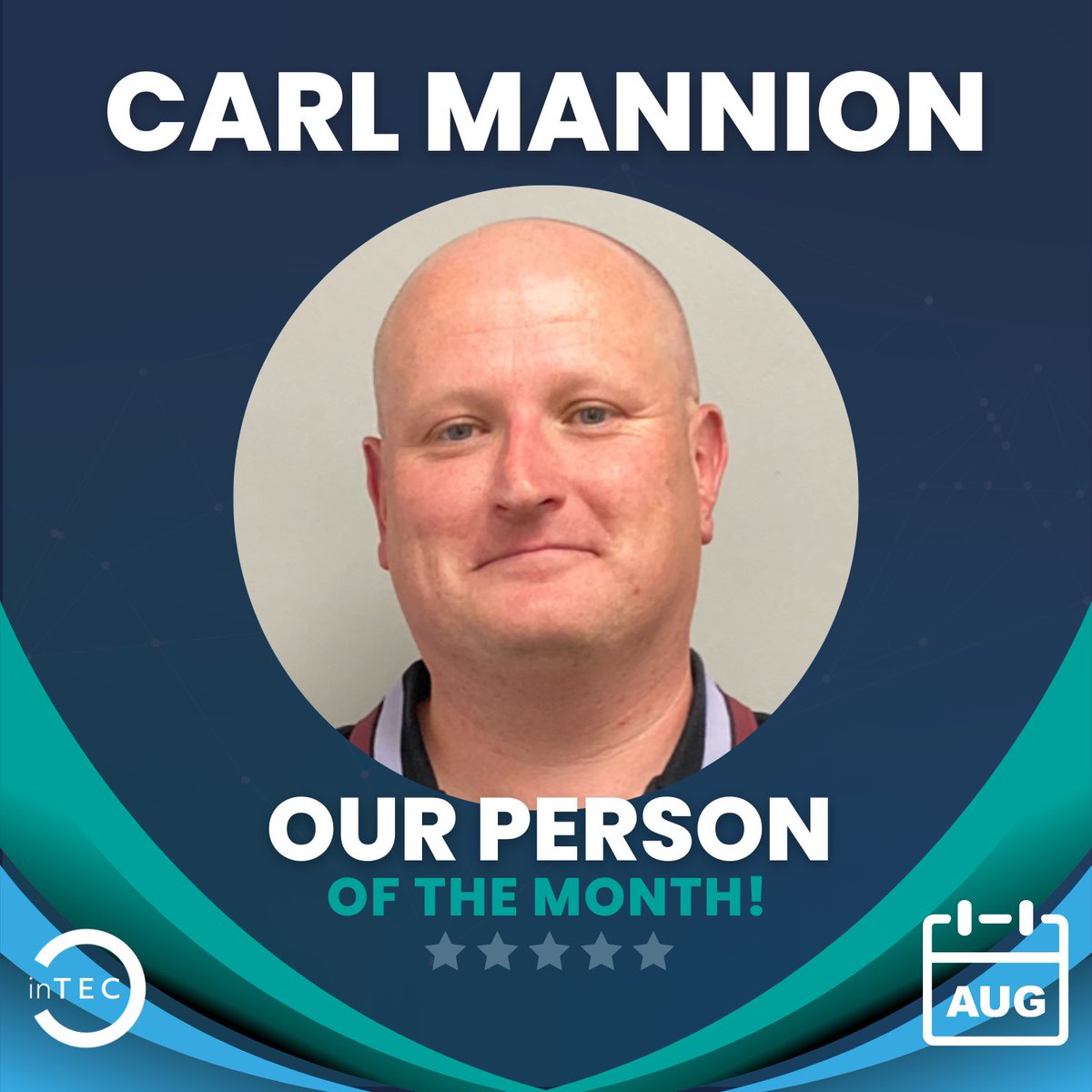 A HUGE Congratulations to our 'Person Of The Month' for August 2023 who is [drum roll please...] Carl Mannion - Mobile Account Manager in our Altrincham office! 📷📷📷📷📷 A really well deserved winner who received fantastic comments from his colleagues and someone who clearly