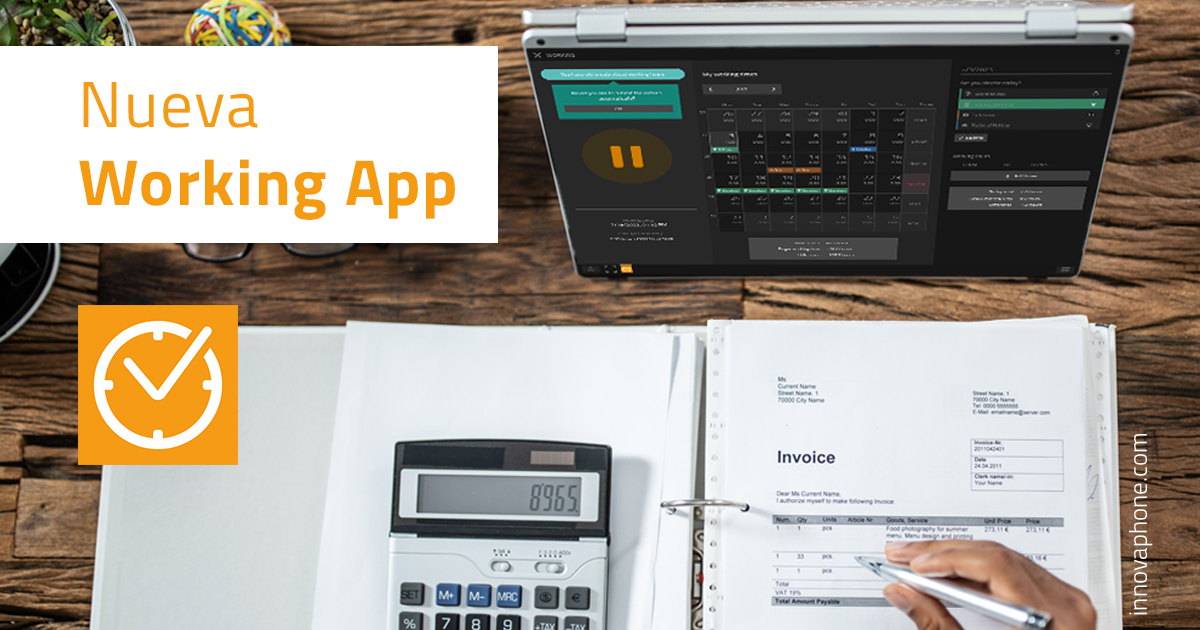 innovaphone_ES's tweet photo. ¿Y si utilizásemos #aplicaciones inteligentes que nos ayudasen a disponer de más tiempo para la creatividad y las tareas más importantes? 🤔⌛

#WorkingApp permite a los empleados registrar y gestionar las horas trabajadas de forma sencilla y segura ⏲️
▶️ https://t.co/h6HZGeE7dz https://t.co/0uJZ8fASF7