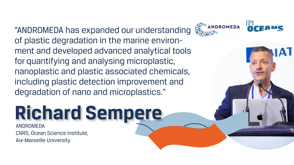 This week, we will be highlighting the 6 funded projects of the Joint Action “Ecological Aspects of Microplastics”. For today, we are giving the spotlight to @RichardSempere, coordinator of @Andromeda_EU.