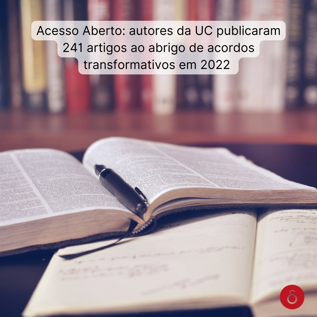 uc_openscience's tweet photo. Números publicados no relatório da Biblioteca do Conhecimento Online (b-on) demonstram a crescente relevância que o acesso aberto tem adquirido, levando em conta a adesão de Portugal ao Plano S.
Saiba mais: https://t.co/4Uy0I41XNu
#UCOpenScience #OpenScience #AcessoAberto https://t.co/kdcCWe2Flz