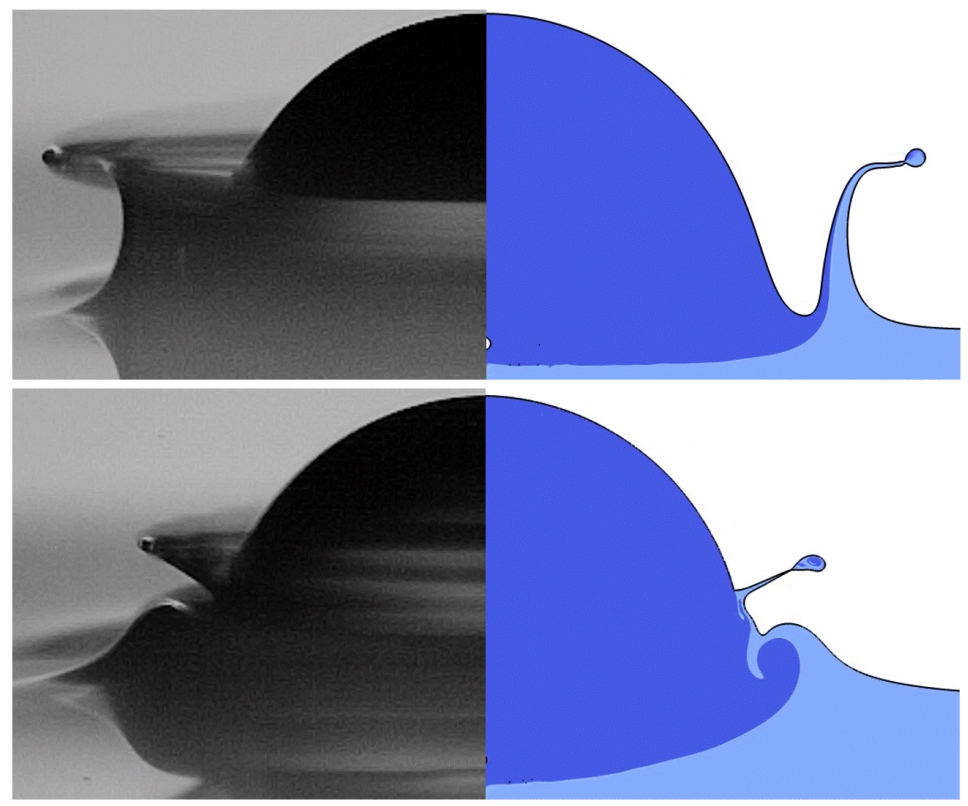 Radu Cimpeanu (@rcimpeanu) on Twitter photo A beautiful #experimental campaign accompanied by multi-scale direct numerical #simulation work to disentagle the delicate aspects of drop impact💧onto finite depth pools 🌊. All #openaccess in <a href="/JFluidMech/">Journal of Fluid Mechanics</a>, check it out: doi.org/10.1017/jfm.20…! <a href="/warwickmaths/">Warwick Uni Maths</a> <a href="/WMI_research/">Warwick Mathematics Institute Research</a> #cfd A beautiful #experimental campaign accompanied by multi-scale direct numerical #simulation work to disentagle the delicate aspects of drop impact💧onto finite depth pools 🌊. All #openaccess in <a href="/JFluidMech/">Journal of Fluid Mechanics</a>, check it out: doi.org/10.1017/jfm.20…! <a href="/warwickmaths/">Warwick Uni Maths</a> <a href="/WMI_research/">Warwick Mathematics Institute Research</a> #cfd
