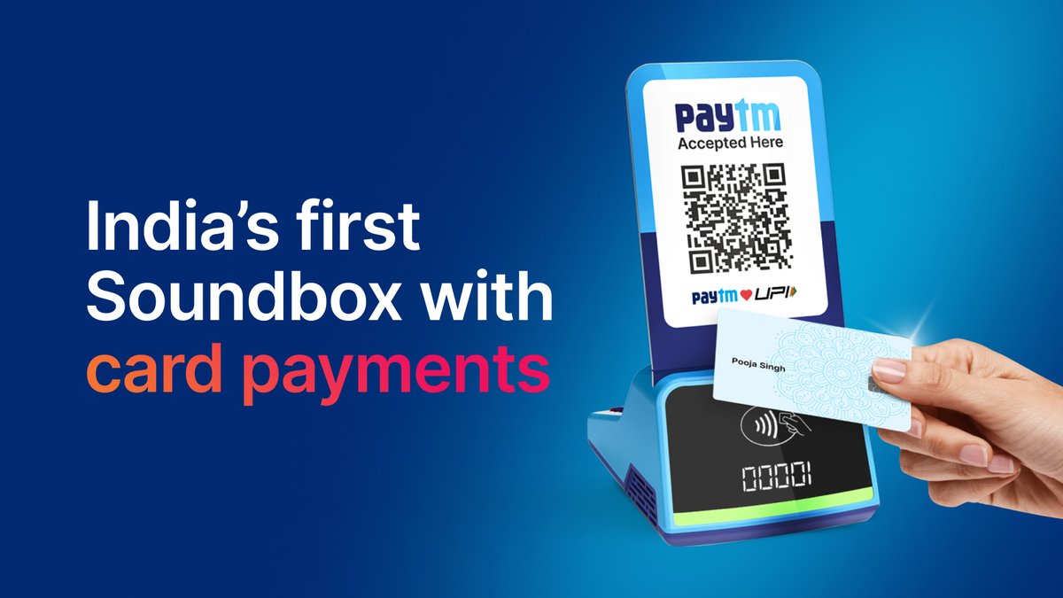 India’s first Soundbox with Card payments is here to revolutionize ...