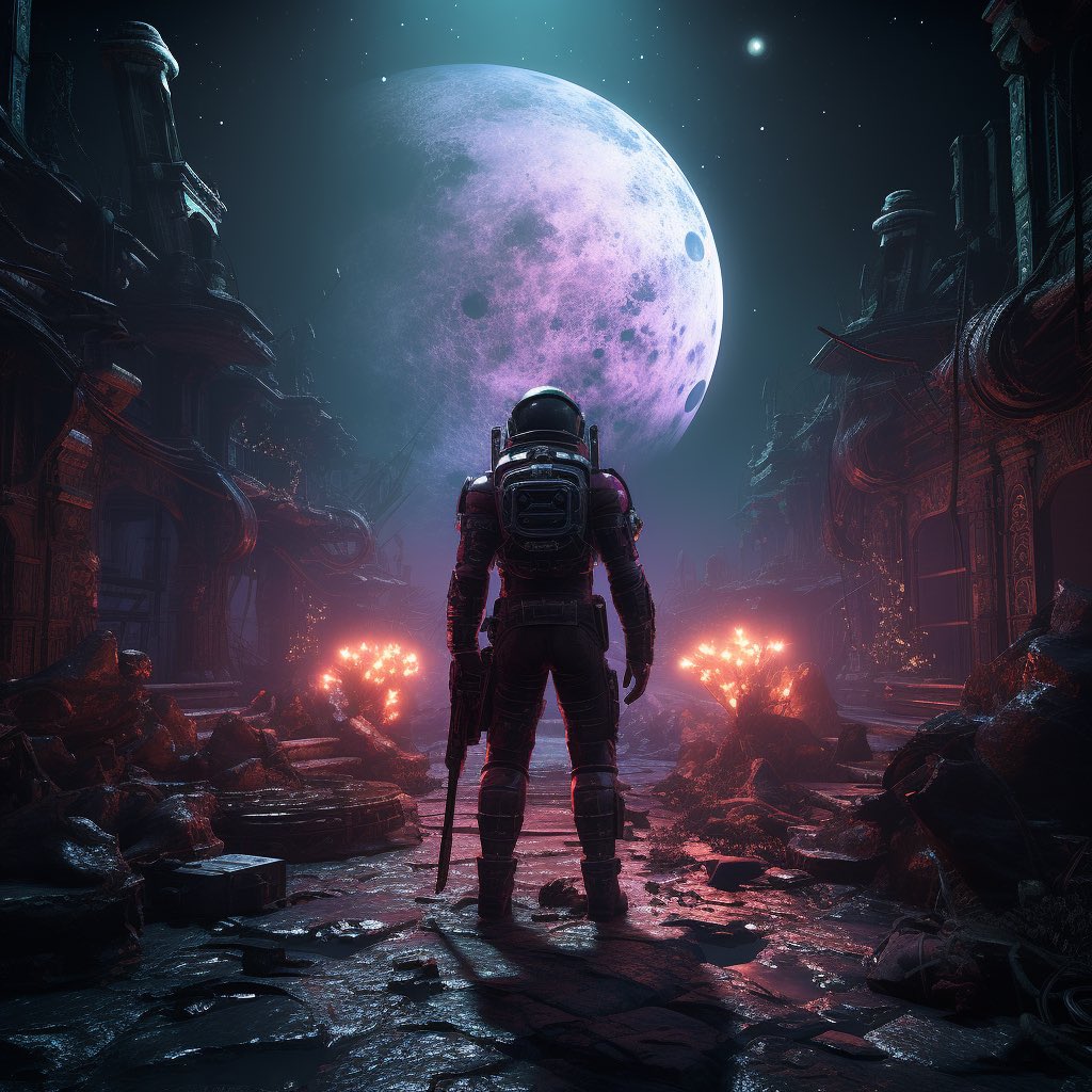 korben_dullas's tweet photo. GM!
#digitaldraw #digitalartists #experimentalart #creativecoding #midjourney #cyberpunk #artandtechnology #generativeartworks #creativecodeart #aiart #ai #aiscapes #aiartworks
#artificialintelligenceart #aiartist #midjourney #unrealengine #space #galaxy #tesla #spacex https://t.co/fJrOsMCMwb