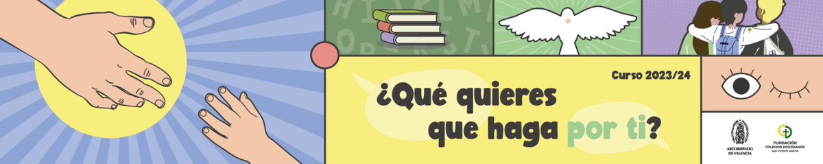 Lema @ColegiosDiocesanos curso 23-24