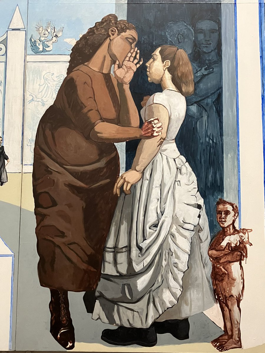 HarrietGriffey's tweet image. Wonderful #PaulaRego Crivelli’s Garden @NationalGallery