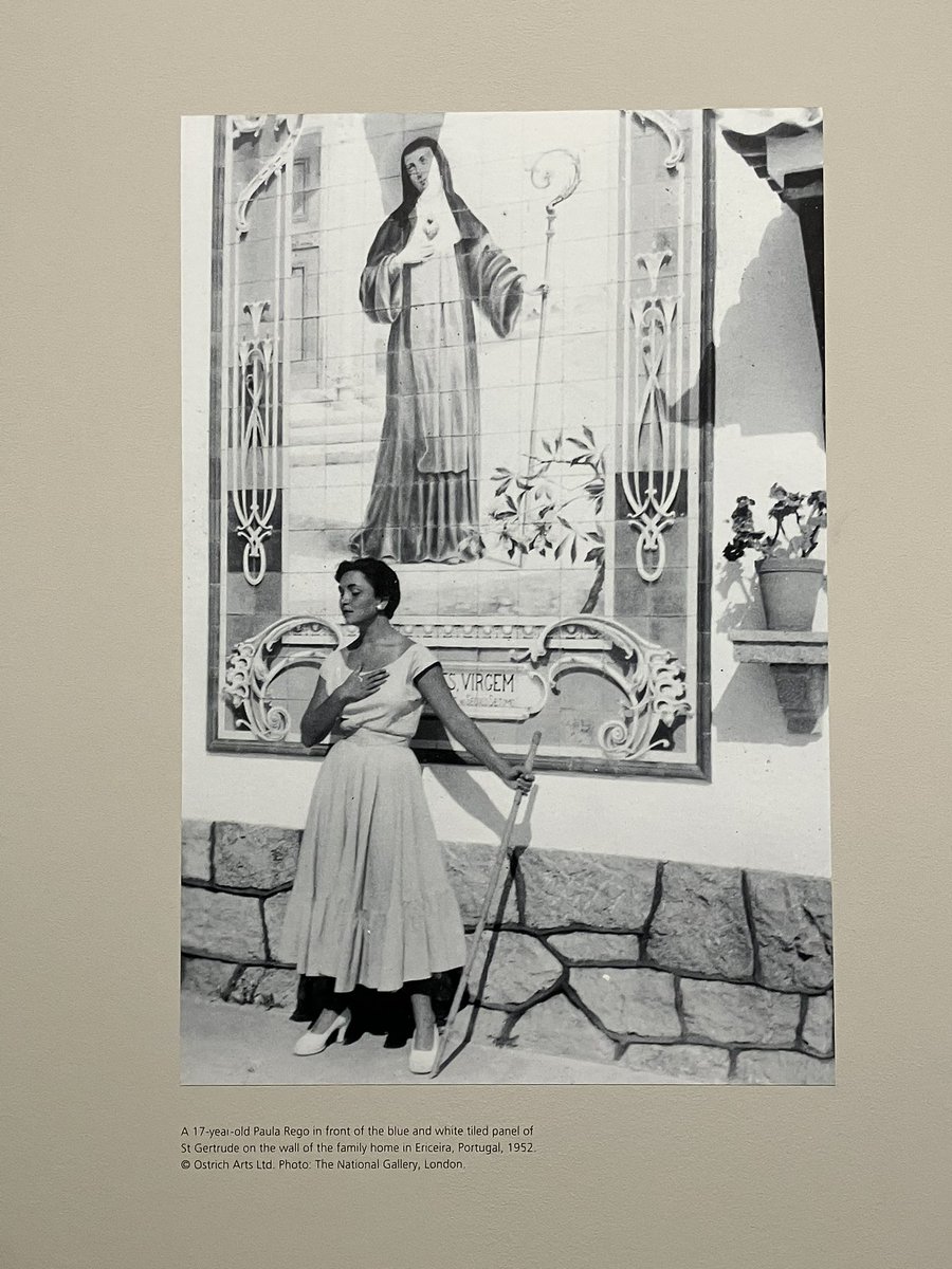 HarrietGriffey's tweet image. Wonderful #PaulaRego Crivelli’s Garden @NationalGallery