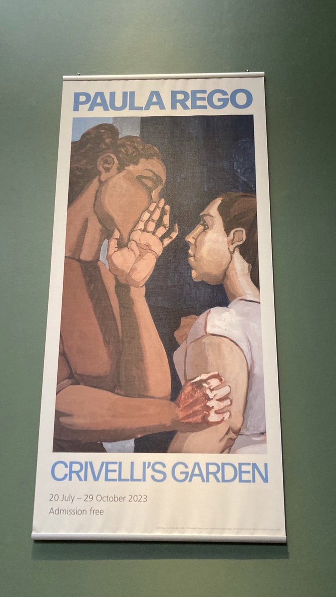 HarrietGriffey's tweet image. Wonderful #PaulaRego Crivelli’s Garden @NationalGallery