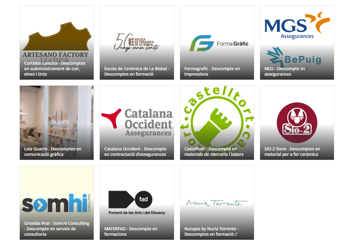 ccamcat's tweet photo. #Sapsque per tenir el carnet d'artesà/na tens un un munt d'avantatges en serveis empresarials?
Consulta els descomptes en formació, assegurances, consultoria, comunicació gràfica, impressió, materials...👉https://t.co/q70ZNqRXyd https://t.co/fDqAdy6ijX