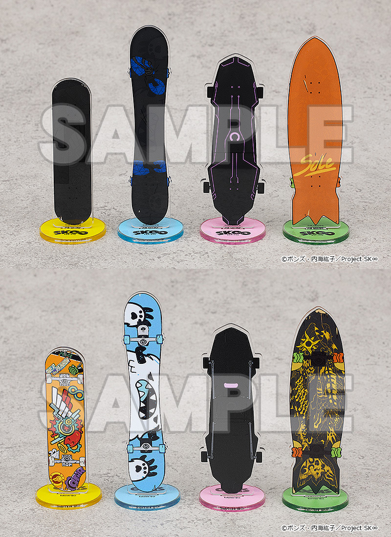 orangerouge_pr's tweet photo. 🛹まもなく予約締切🛹
￣￣￣￣￣￣￣￣￣￣￣
「SK∞ エスケーエイト」 アクリルスタンド
レキ/スノー/Cherry blossom/ジョー
＿＿＿＿＿＿＿＿＿＿＿

GOODSMILE ONLINE SHOPでのご予約は
9月6日(水)21時まで✨

✅ご予約はこちら
https://t.co/dm8QHOltph

#sk_8 #エスケーエイト #orangerouge https://t.co/Q9HjCNoMoS