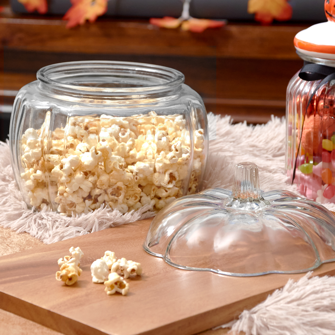 Fill with candy for trick-or-treaters or 🕯️ light up with fairy lights for that eerie glow. Whatever you choose, this Halloween Pumpkin Jar is a must-have for all Halloween enthusiasts. Grab yours before they ghost away! 👻✨ 

SHOP NOW: bit.ly/3OVjkwV