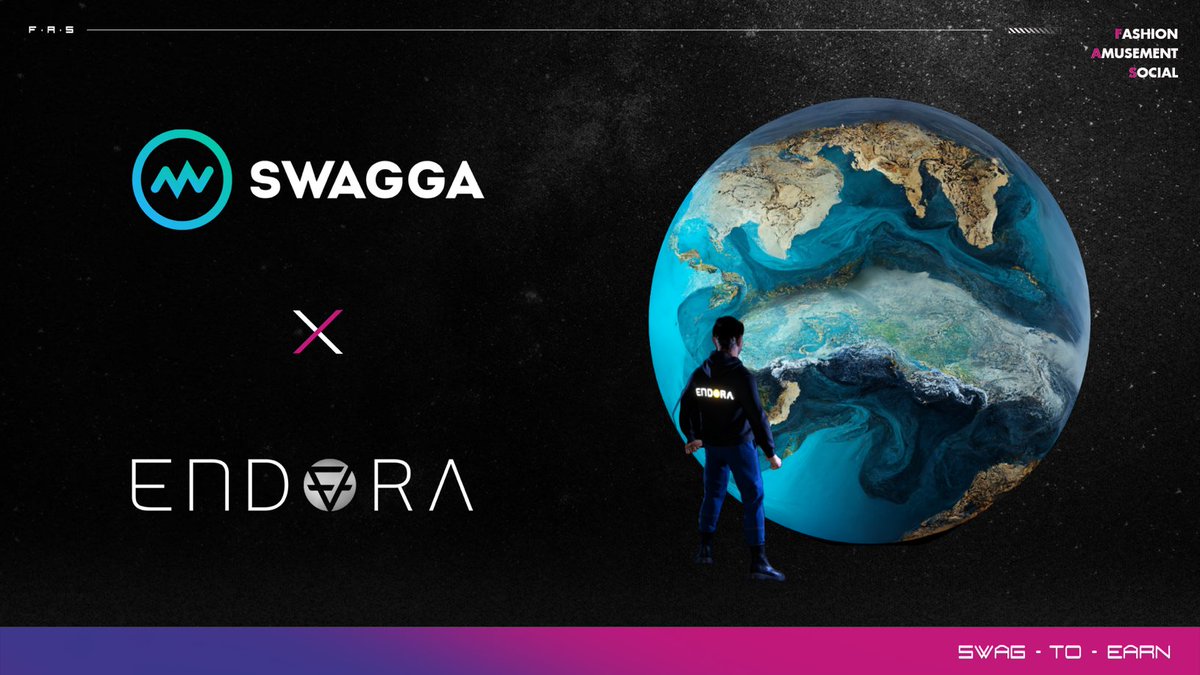 Endora_io's tweet photo. 🎉NEW PARTNERSHIP ALERT🎉

🩵 ENDORA x SWAGGA 🩵

We are excited to announce our partnership with @SWAGGA_Meta, the Phygital fashion Metaverse, that bridges the gap between real life and virtual space.

#EndoraWorld #Swagga #Metaverse #Web3 #TheMetaverseIsNotDead https://t.co/EOh4jiJuRS