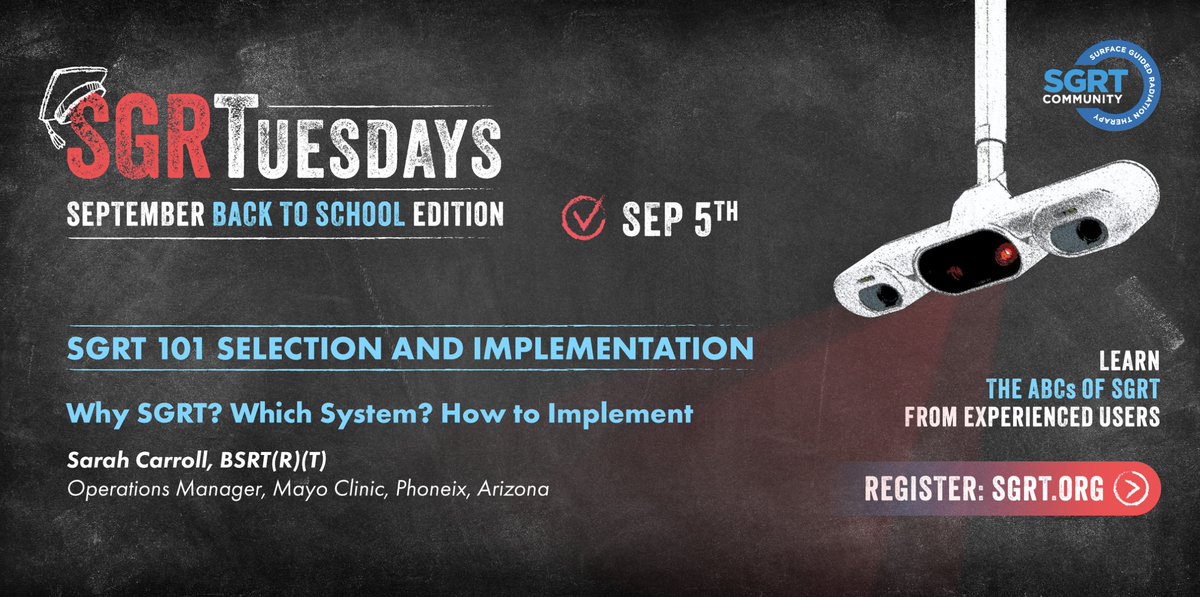 📢 Join us for the first session of #SGRTuesdays!

In today's webinar, learn what successful SGRT implementation looks like by hearing firsthand from experienced Operations Manager, Sarah Carroll.

Don't miss it: ow.ly/JVG750PHHrM