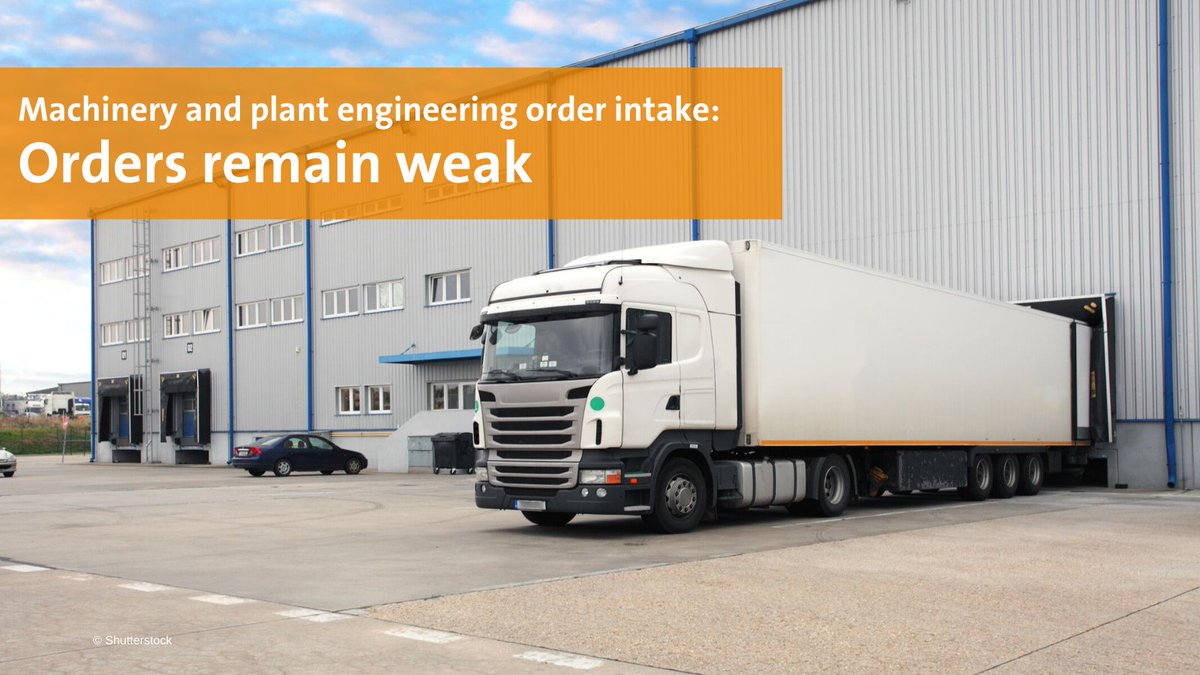 VDMAonline's tweet photo. The trend of significantly declining order intake, which has been ongoing for months, continued in July. This means that order backlogs and existing buffers for production and sales are gradually decreasing. https://t.co/VZufrhluHM #machineryindustry #economy #orderintake https://t.co/b3c835rb9J