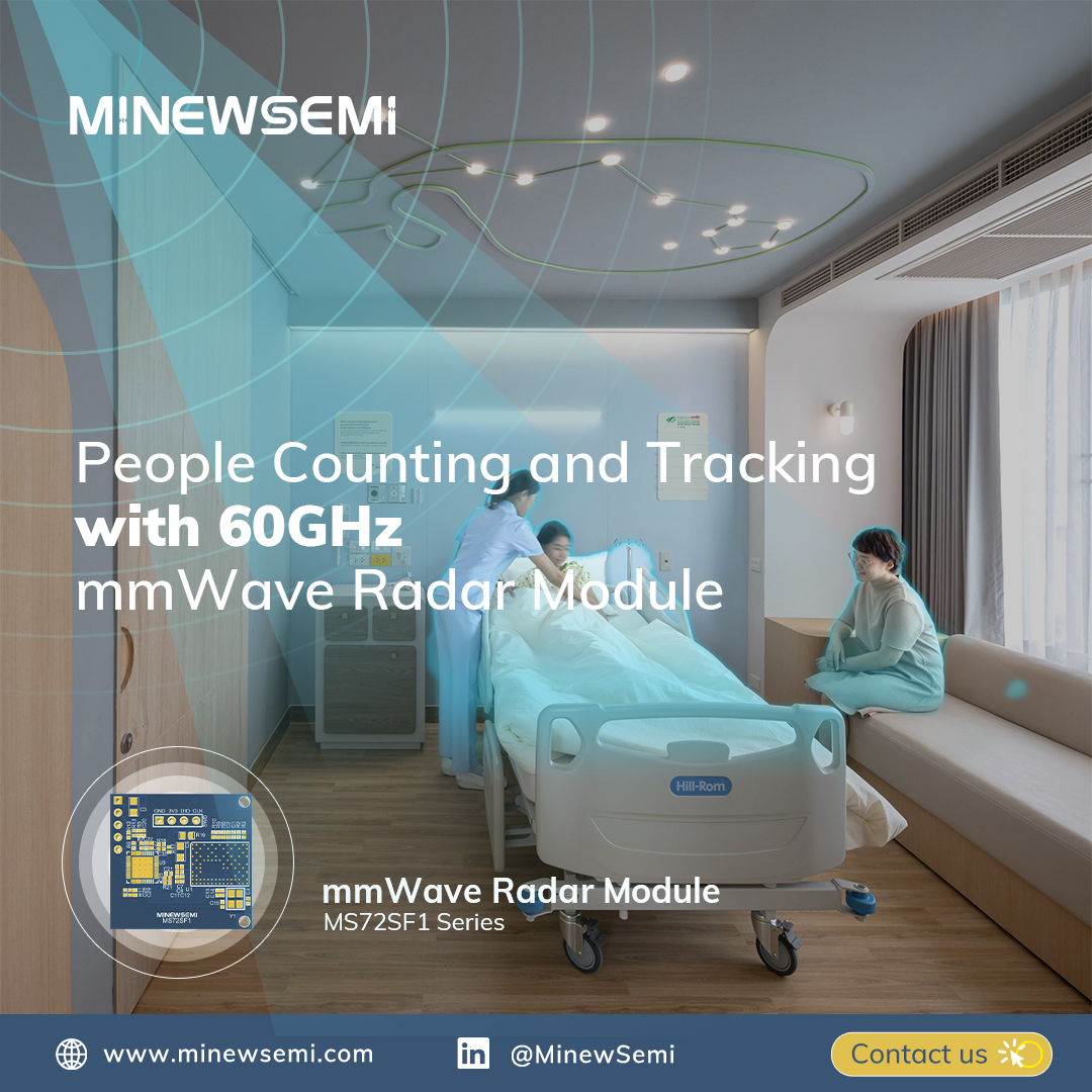 "60GHz mmWave radar is revolutionizing hospital management with intelligent personnel counting and tracking. Enhancing healthcare team collaboration, ensuring the safety of patients and medical staff. Technology driving advancements in healthcare! 

查看译文