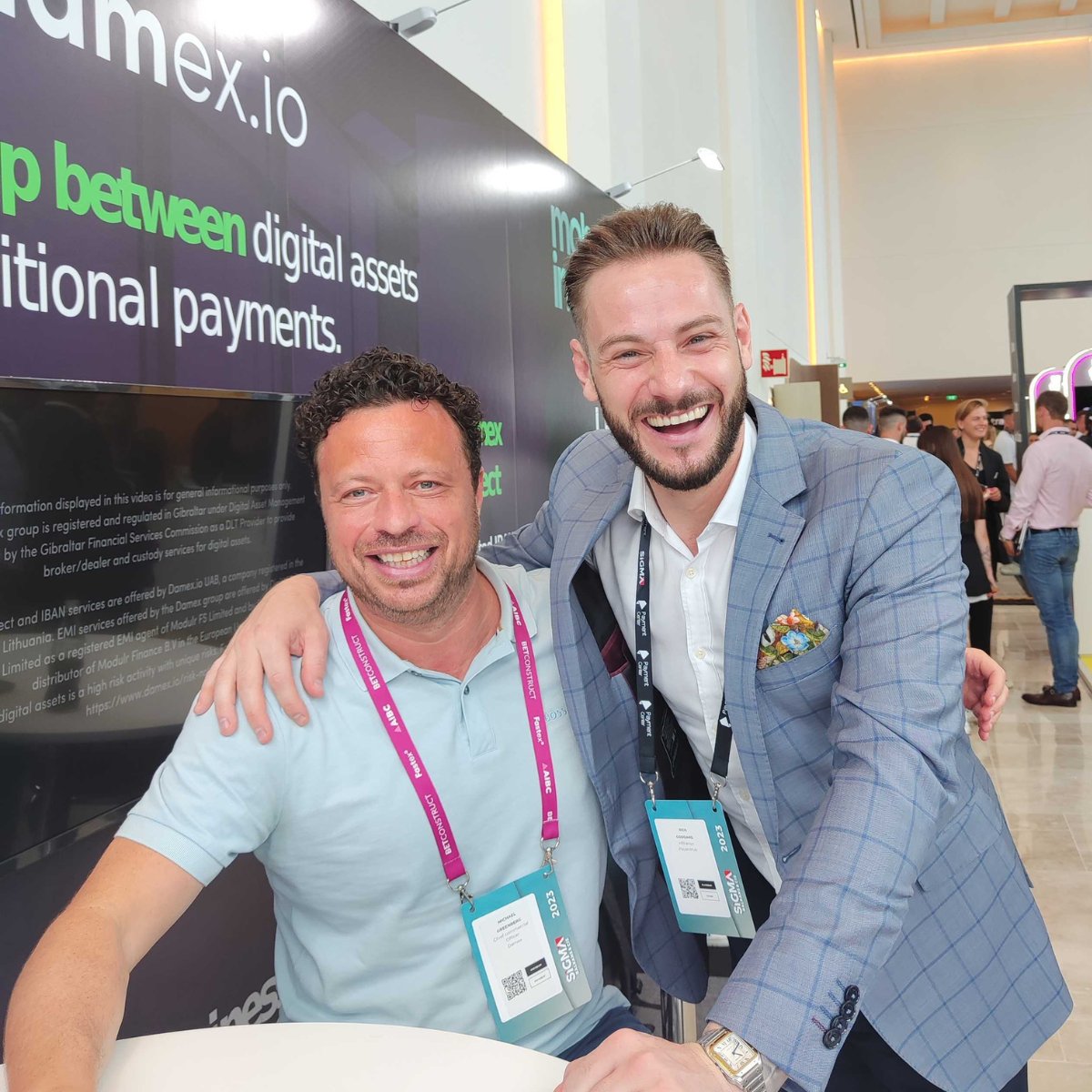 🙌Getting off to a great start at this incredible venue – City of Dreams, Europe's newest and largest casino destination. Let's rock it at Sigma Balkans in Limassol! 🎲 @SiGMAworld_ 

📩Message us at business@damex.io.

#DamexBusiness #PaymentsCompany #PaymentsSolutions