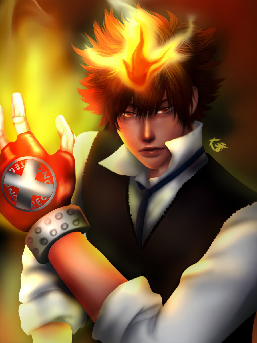 KimJT01's tweet photo. My fav underrated anime 🌚🤌🏻🔥 

ID: thecooleditor

#sawadatsunayoshi #ZEPETO #cosplay #retouch #katekyohitmanreborn https://t.co/Av5OiYl276