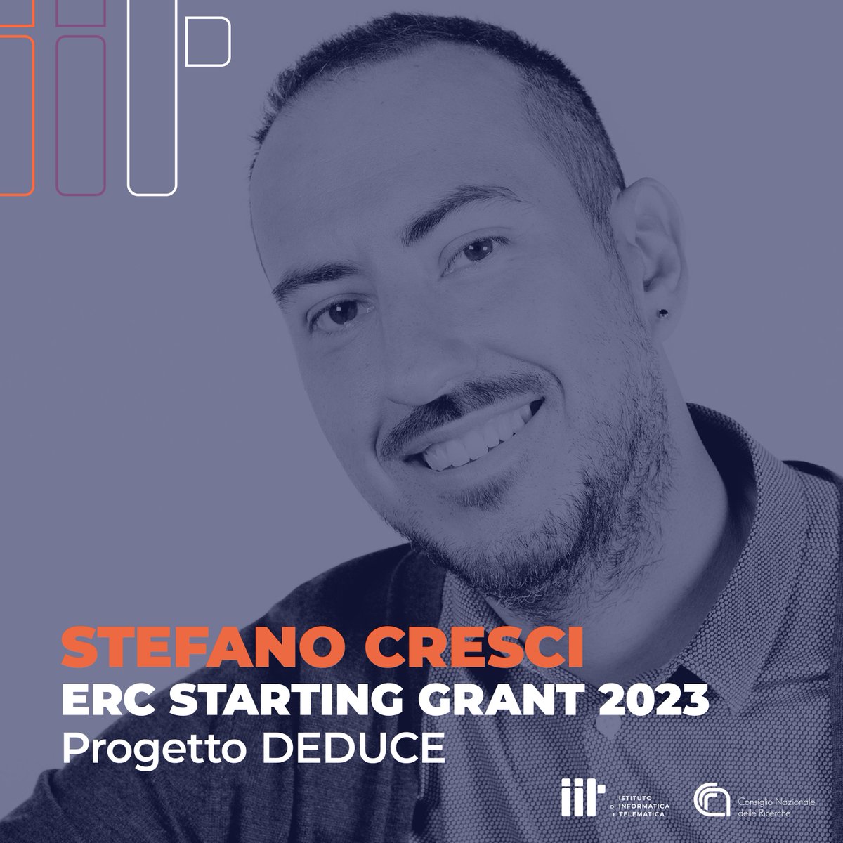 Istituto di Informatica e Telematica CNR (@iitcnr) on Twitter photo È ufficiale: <a href="/s_cresci/">Stefano Cresci</a> ha vinto l'<a href="/ERC_Research/">European Research Council (ERC)</a> Starting Grant 2023 con il suo progetto DEDUCE. Congratulazioni Stefano, siamo fieri di te!
#ERCStG #Award #research
➡️ erc.europa.eu/news-events/ne… È ufficiale: <a href="/s_cresci/">Stefano Cresci</a> ha vinto l'<a href="/ERC_Research/">European Research Council (ERC)</a> Starting Grant 2023 con il suo progetto DEDUCE. Congratulazioni Stefano, siamo fieri di te!
#ERCStG #Award #research
➡️ erc.europa.eu/news-events/ne…