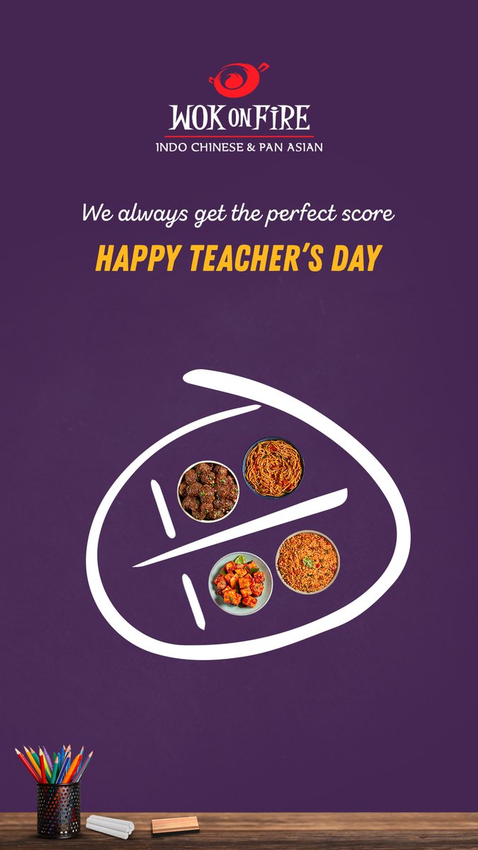 WokOnFireTweets's tweet photo. We are sure the teachers would give us full marks for our flavours! 

#food #TeachersDay2023 https://t.co/d73s6r8JMf