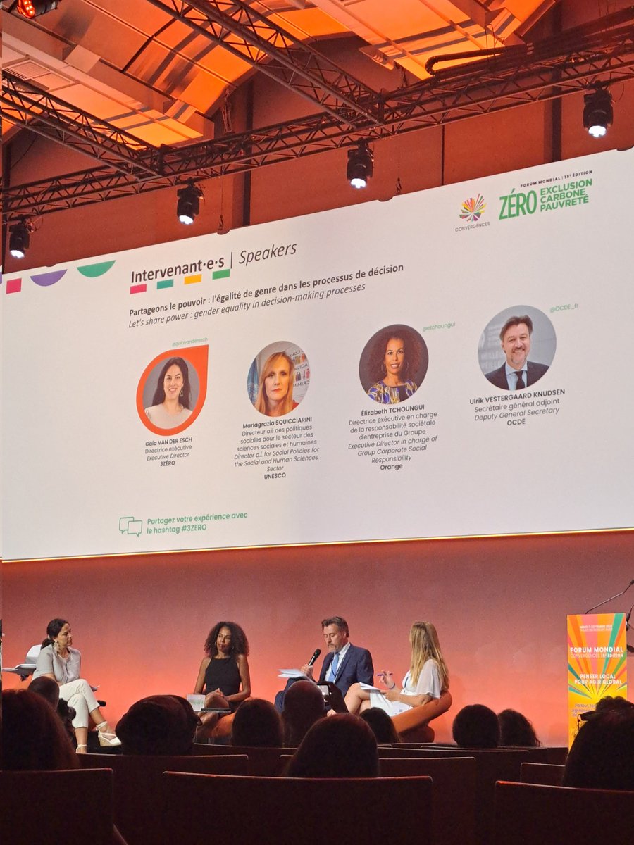 CaseyV94's tweet photo. World Forum #3ZERO
"Let's share the power: Gender equality in decision-making processes" 🤝 https://t.co/J6jrGUNk94