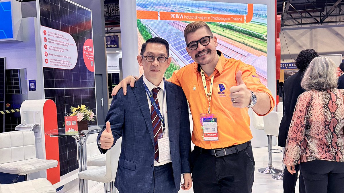 Seraphim_Energy's tweet photo. Hey everyone! 😎We had an amazing time this year at #InterSolarSouthAmerica 2023 in São Paulo and wanted to give you a recap!

Don't worry if you missed our booth or our 🍻Happy Hour! Catch up and re-join us here!

See you next year!👋

#SeraphimEnergy #Brazil #InterSolar https://t.co/VtF55HBhsz
