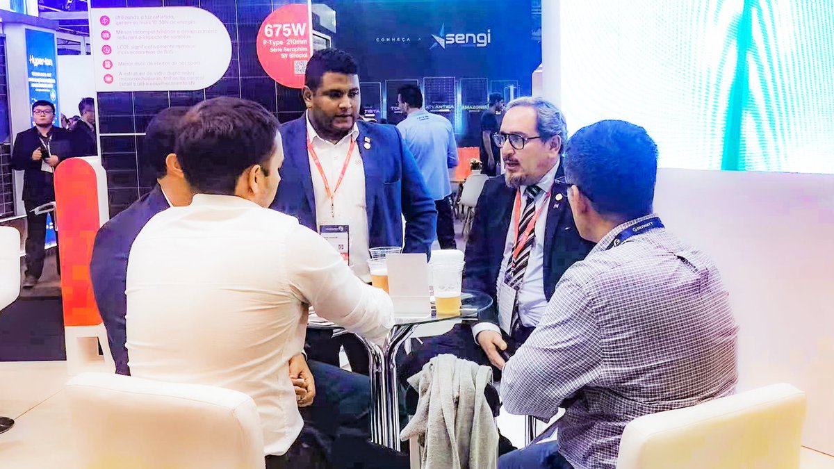Seraphim_Energy's tweet photo. Hey everyone! 😎We had an amazing time this year at #InterSolarSouthAmerica 2023 in São Paulo and wanted to give you a recap!

Don't worry if you missed our booth or our 🍻Happy Hour! Catch up and re-join us here!

See you next year!👋

#SeraphimEnergy #Brazil #InterSolar https://t.co/VtF55HBhsz
