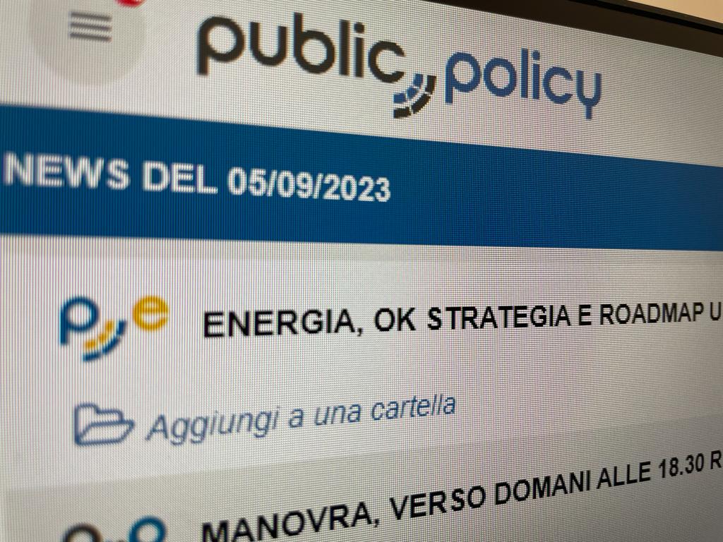 Abbiamo avuto un piccolo problemino tecnico con X, ma siamo tornati. Con un diverso account, ma con lo stesso nome: <a href="/PPolicy_News/">Public Policy</a>. Seguiteci!