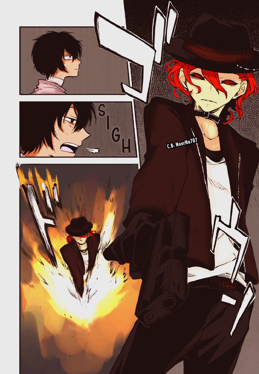 NoorNa707's tweet photo. I still think green is prettier *^*
Chapter 109 is still the best in pictures
Waiting for the clip to be turned into an anime 🔥
#BSD109 #bsdtwt #BSD #bsdchapter109 #Dazai #Chuuya #中原中也 #太宰治 #文豪ストレイドッグス #soukoku #ssk #chuuyanakahara #anime #manga #mycoloring https://t.co/Rxv3HnKfNR