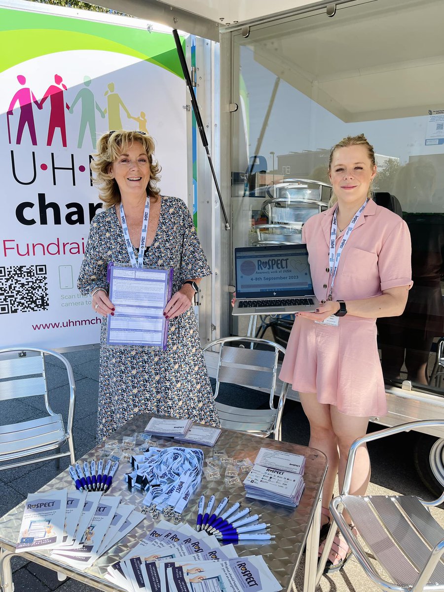 UHNM_NHS's tweet photo. Its #ReSPECTAwarenessWeek at UHNM๐
Come along to the Wellbeing Wagon at Royal Stoke today until 3pm, meet some of the team and find out more about what UHNM are doing with the ReSPECT process.
Pick up some free goodies whilst youโre there too!โ๏ธ
https://t.co/Ui4FlsoT35 https://t.co/j7uwMLxnRr