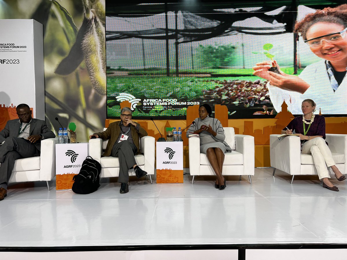 Great session at the #AfricaFoodSystemSummit, Africa Food Systems Forum (AGRF)  in Dar-es- Salaam on Policy :The power of data and information and research for sustainable food systems

#AGRFinDar #AGRAImpact #AGRF2023 #FoodSystems #KilimoTanzania <a href="/TheAGRF/">AFS Forum</a> <a href="/ShahParmesh/">Parmesh Shah</a> <a href="/tordeben/">Benjamin Addom, PhD</a>