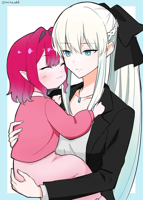 お母様と幼バーヴァン・シー #トリ兄妹パロ 