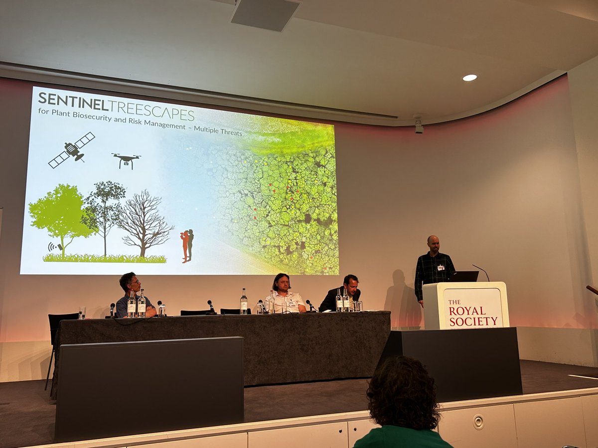 SPF Constructing a Digital Environment (@spfdigienv) on Twitter photo Paul Brown of FERA presenting the
Sentinel Treescapes for Plant Biosecurity and Risk Management – Multiple Threats demonstrator at ‘Digital – the key to unlocking Environmental Policy Challenges’ event. <a href="/SPFDigiEnv/">SPF Constructing a Digital Environment</a> <a href="/NERCscience/">Natural Environment Research Council</a> #DUEC Paul Brown of FERA presenting the
Sentinel Treescapes for Plant Biosecurity and Risk Management – Multiple Threats demonstrator at ‘Digital – the key to unlocking Environmental Policy Challenges’ event. <a href="/SPFDigiEnv/">SPF Constructing a Digital Environment</a> <a href="/NERCscience/">Natural Environment Research Council</a> #DUEC
