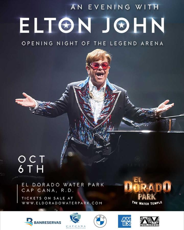 to_fo's tweet photo. You have to respect the hustle from Elton John, mere weeks after wrapping up his "final tour" and a record-breaking farewell performance at Glastonbury, he's now booked to play the opening night at a water park in the Dominican Republic https://t.co/j0m2Q7zi04