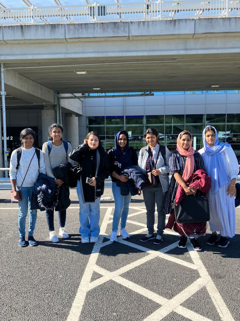 Our final cohort of Internationally Educated Nurses for 2023 have landed at Manchester this morning! Looking forward to meeting them all when they arrive at Preston shortly @debraturner1963 @LancsHospJobs @LancsHospEDI @StefanieLTH #NHS #InternationalRecruitment