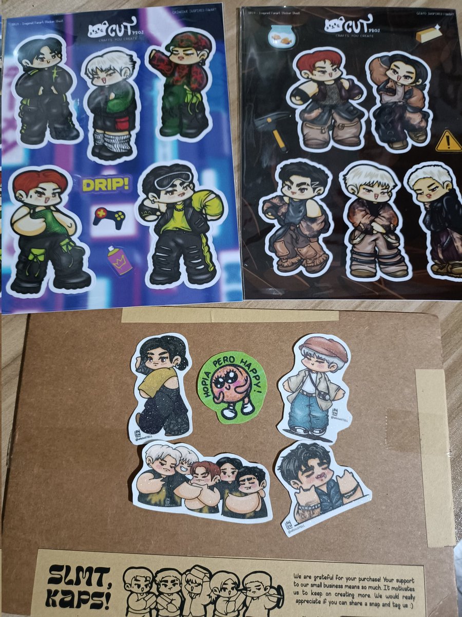 piezoned's tweet photo. Yay! Nandito na sila. Aliw lagi sa mga stickers na ito. Ang kyoti ng mga Soup-Rice!! @alistoSTELL #cutproject https://t.co/u0joLd2xnv