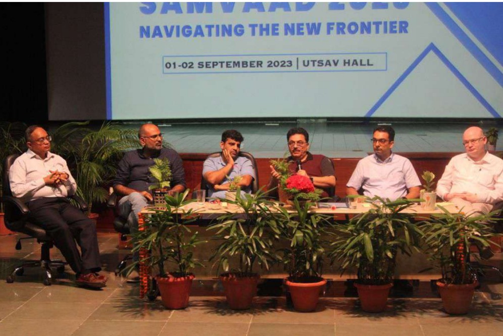 IIML's tweet photo. IIM Lucknow's Annual Alumni Conclave - Samvaad 2023 was a grand celebration of achievements, memories, and the enduring spirit of our esteemed alumni. 

#Samvaad2023 #IIMLucknow #AlumniConclave https://t.co/Q1chlEm7F7