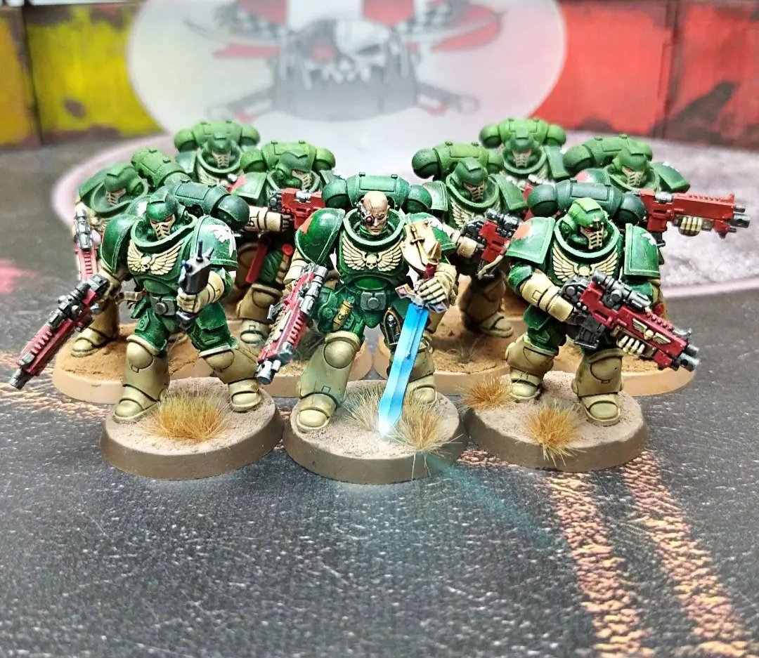 BatallonTriple's tweet photo. @warhammer My Chapter is the Excomunicators, descendents of the First Legion https://t.co/WYoH0Um69d