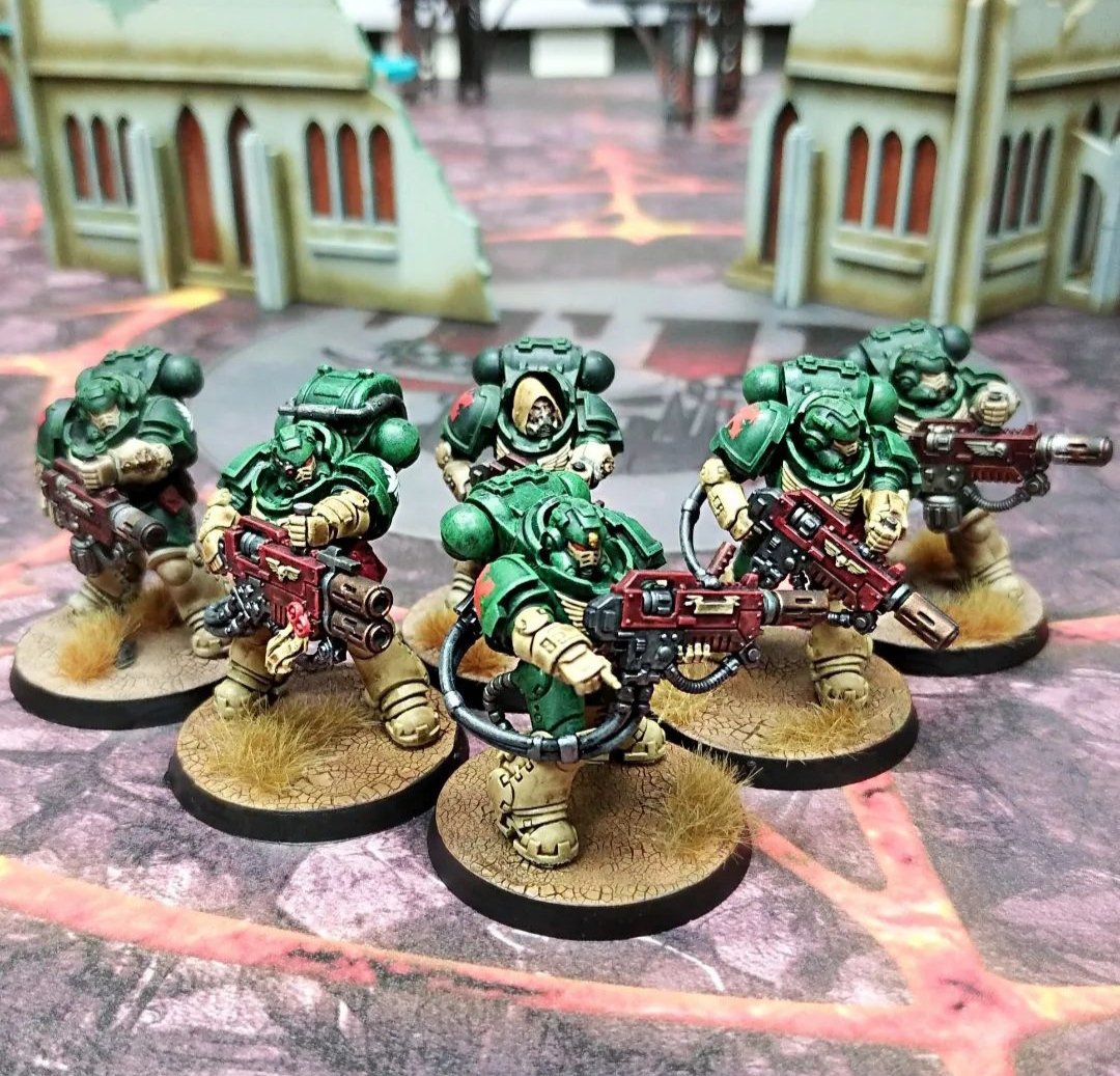 BatallonTriple's tweet photo. @warhammer My Chapter is the Excomunicators, descendents of the First Legion https://t.co/WYoH0Um69d