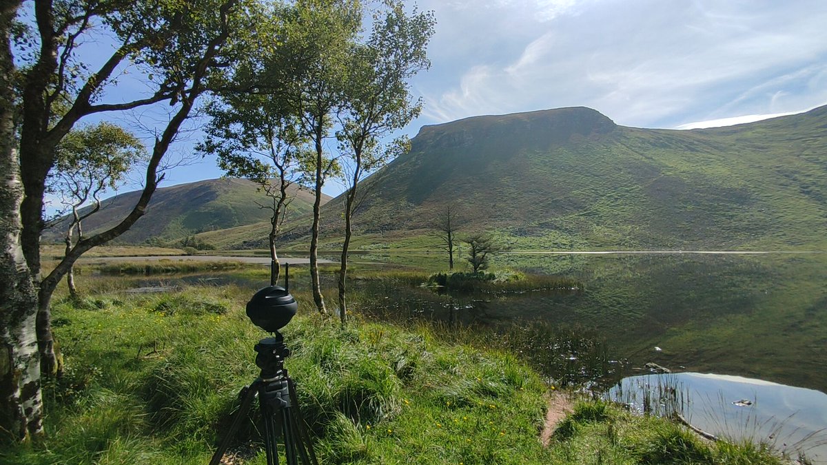 AgritechA's tweet image. What an incredible day capturing immersive 3D video at Glentenassig Forest! Our latest production featured the stunning Insta Sphere aerial 360 video. #VideoProduction #ImmersiveMedia #360Video #GlentenassigForest #AerialFootage #Innovation #Creativity #VisualStorytelling #MTU