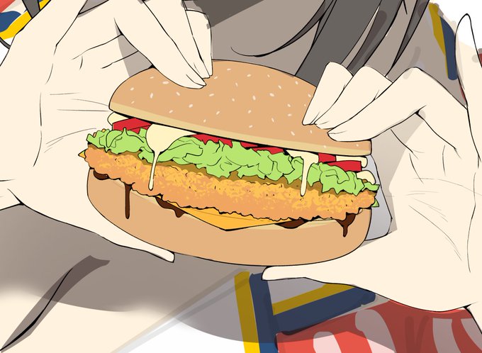 タルタル海老カツ🍔 