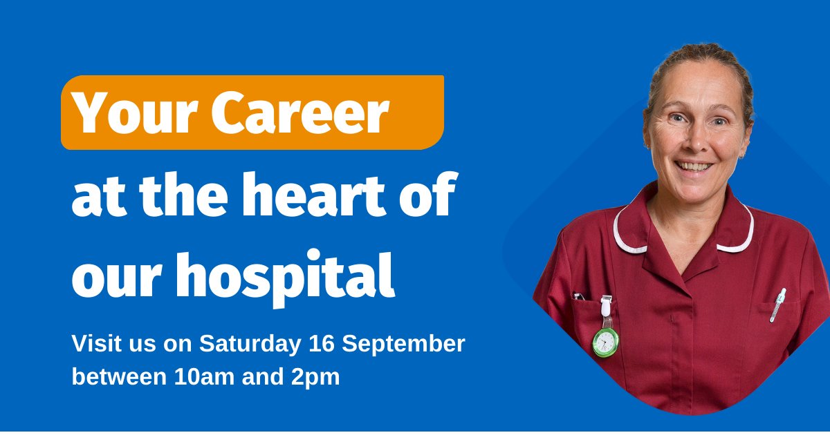 Are you a registered nurse looking for a new challenge to progress your career? Yes? Come to our Recruitment event on 16 September, 10 - 2pm 😍 We're hiring: ☑️Junior and Senior Sisters ☑️Clinical Trials Nurse ☑️Nurse Specialists and more! Vacancies: bit.ly/3OYHmqO