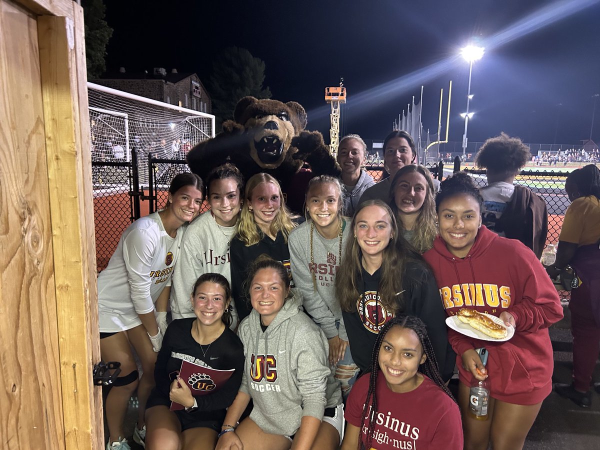 Home opening weekend brought the relief of week one of classes complete, 2 shut-out wins, 2 more commits for the class of 2024, &amp; a BEAR sighting at the football game. Next up: a familair foe in Arcadia &amp; a national contender, Messiah. Your Bears are getting #bettereveryday