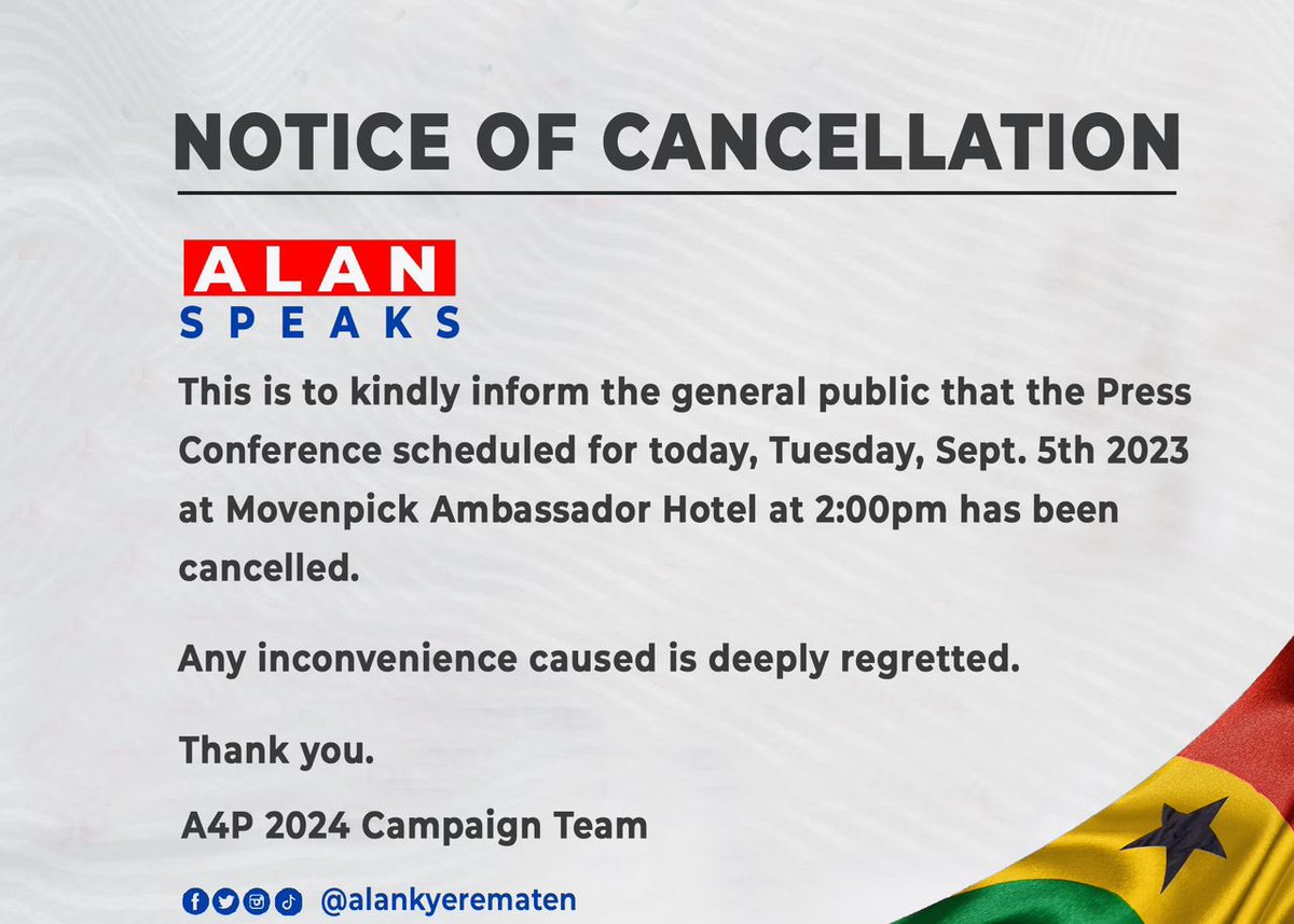 AlanKyerematen's tweet photo. Please take note. https://t.co/G94jaalDqr