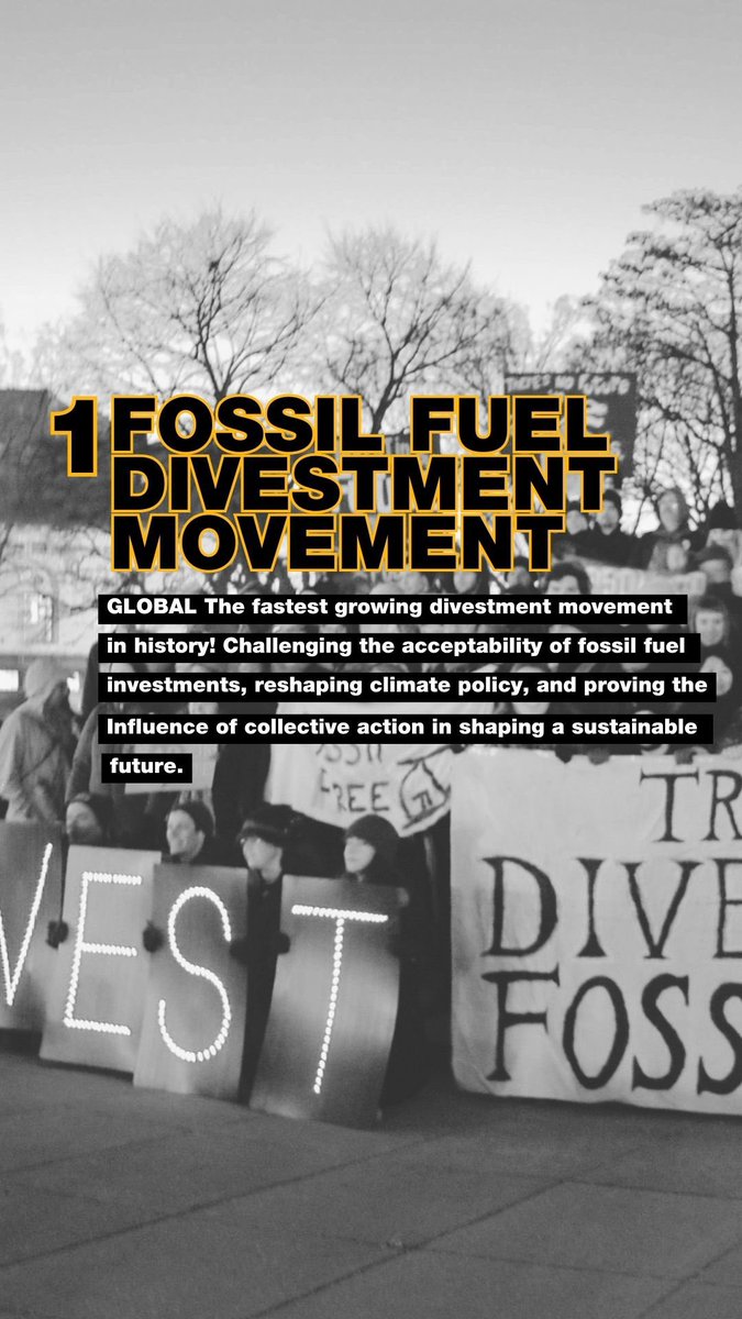 PlatformsGlobal's tweet photo. *People Power Award 2023*

Shortlisted movements: 
The #FossilFuel Divestment movement and #URFOD

#peoplepower #peoplepoweraward #activism #organizing #movement https://t.co/YF896pf91B