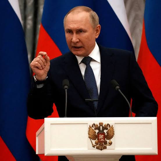 jcokechukwu's tweet photo. During an open lesson for schoolchildren, “Talks about the important” Vladimir Putin told the story of his family and said that Russia could not be defeated.

From his grandfather's letters, he learned that his grandmother died in his arms after the Nazis' shelling.

PUTIN: "My grandfather wrote about how my grandmother died in his arms: there were battles, and the villagers were hiding in the trenches. A German bullet hit her in the stomach, and she died in his arms. 

And then there were the words that struck me. He wrote to his son at the front about my grandmother’s last words. She was fully aware that she was dying, and she told her husband: “Stop crying, do not upset me.” Just imagine the depth of their relationship. She was dying but she was more worried about him because he was upset (that is what she literally said) and crying. Can you imagine how deep these ordinary people’s relationships and love were? How can we not follow their example?

When we mention our traditional values, we also mean this particular inner love that is the basis of relationships in our society. These are our values; how can we not protect them? They are the foundation of our existence and our life."

And then, in a simple family letter, my grandfather gives an order to his son at the front: 'Beat the scum!'.

“I understood why we won the Great Patriotic War, it is impossible to defeat such a people with such an attitude. We were absolutely invincible, and now we are the same,” he said.