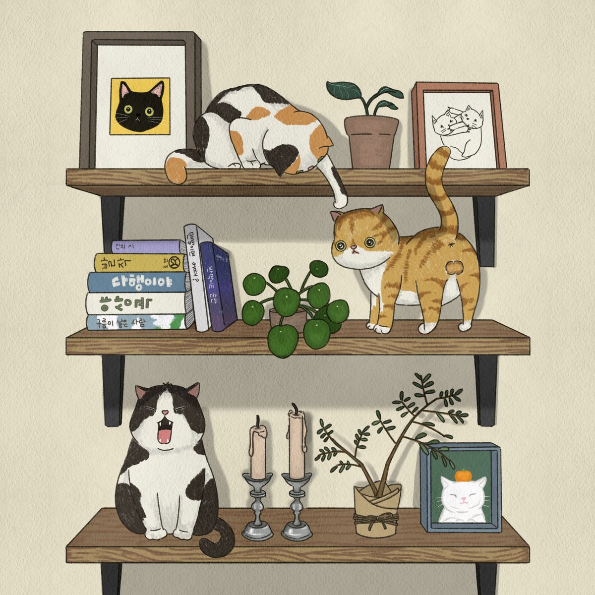 09012paula's tweet photo. #illustration 
#イラストレーター 
#絵描きさんと繫がりたい
#고양이
#일러스트 
#그림러_𝕏친소 
#그림러𝕏친소 
#childrenillustration
#art https://t.co/TcQOh0RSXF