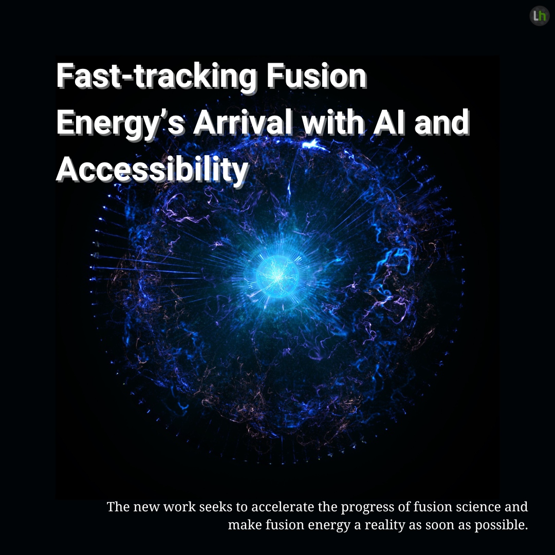 Lab_Horizons's tweet image. The PSFC, together with other plan to create a holistic fusion data platform, the elements of which could offer unprecedented access for researchers, especially underrepresented students.

#labhorizons #ai #techbology #accessibility
