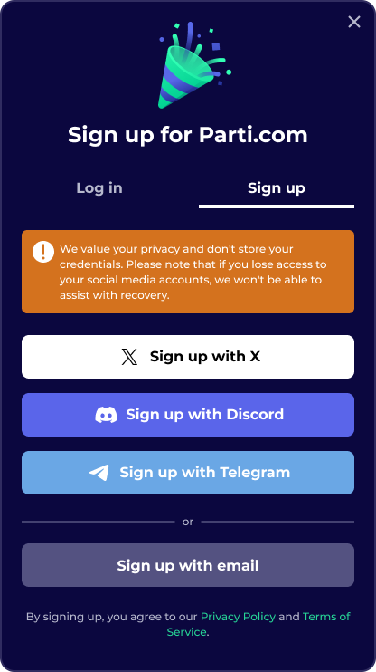jointheparti's tweet photo. https://t.co/8iSsaOUzzJ Devs are testing best-in-class login options, empowering members to control their private keys and instantly pay creators 100% of tips and subscriptions with peer-to-peer #defi transactions.🕺
Let's get this #Parti started!🎉
#firstgear🚀#defigravity🛸 https://t.co/lViW3bGh12