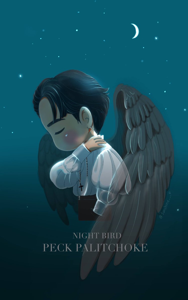 Sunshine___P's tweet photo. Night Bird น้อลพิคจะมีปีกแบบนี้หรือเปล่าน้าา~~
หลังจากได้ฟังตัวอย่างเพลงเมื่อวานแล้วชอบมากกก เลยมาลองวาดอีกเวอร์ชั่นเป็นน้อลแบบมีปีกนก เป็น Night Bird แสนเท่เลยย อยากฟังเพลงเต็มๆ แล้วคร้อบบ 😆😚🦅🌙💙
#NightBird 
#เป๊กผลิตโชค
#PeckPaLitchokE https://t.co/wiIwUaCzXt