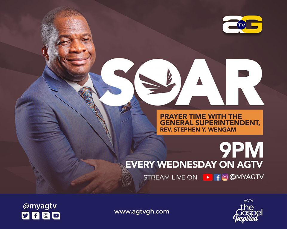myagtv's tweet image. Elevate your faith and unleash the transformative power of prayer with Rev. Stephen Wengam on #SOAR, showing every Wednesday at 9pm on AGTV.

#ThePowerofPrayer #FaithJourney #Soar #AGTV #MyAGTV #RevStephenWengam